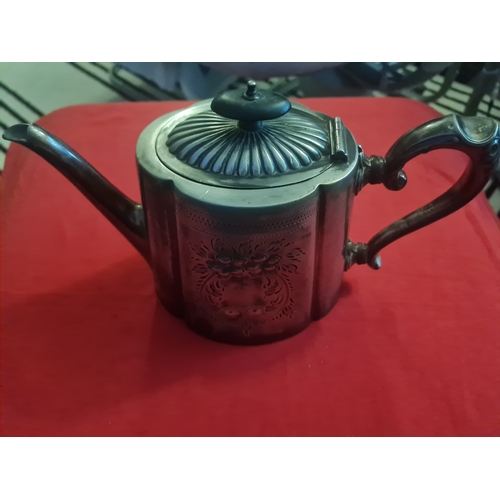 4T - Antique stamped teapot