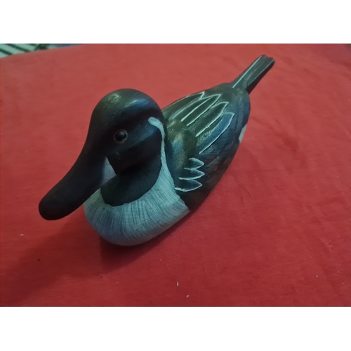 6I - Vintage wooden duck