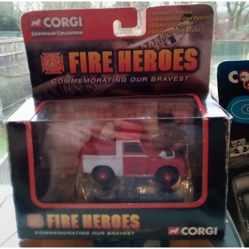 15 - Corgi fire truck boxed