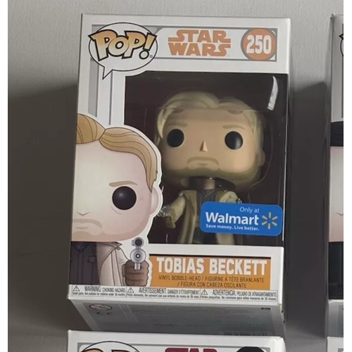 18 - Boxed star wars funko pop