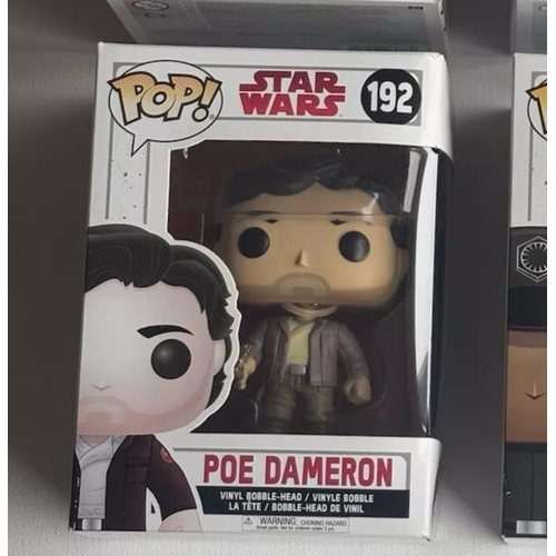 19 - Boxed star wars funko pop