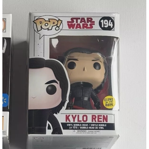 74 - Boxed star wars funko pop