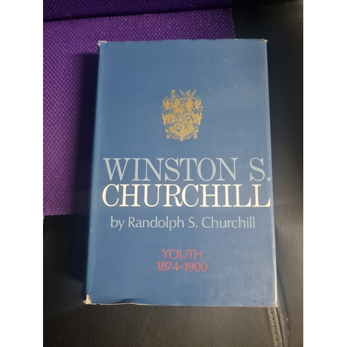 112 - Vintage Winston churchill youth hardback