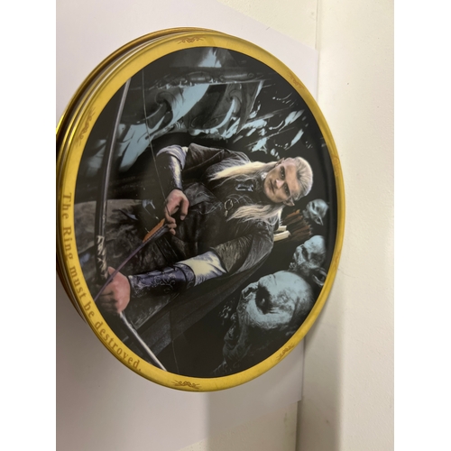 07 - Danbury mint limited edition lord of the rings collecter plate