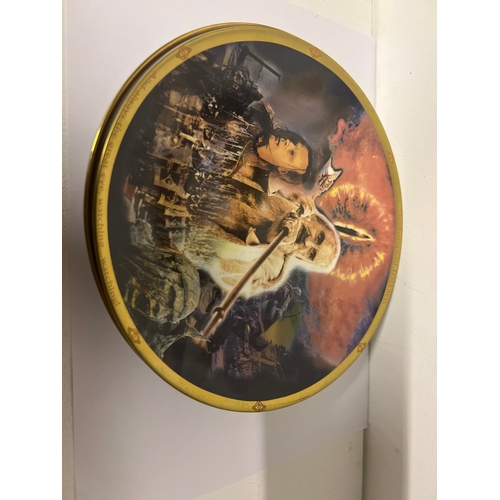 85 - Danbury mint limited edition lord of the rings collecter plate