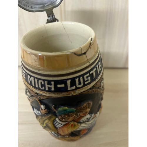 28 - Large vintage German tankard