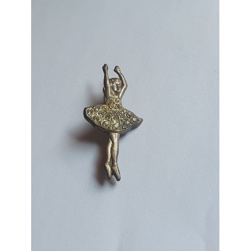 99B - Vintage Ballerina Broach