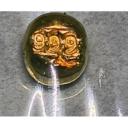 79 - 24ct small gold nugget