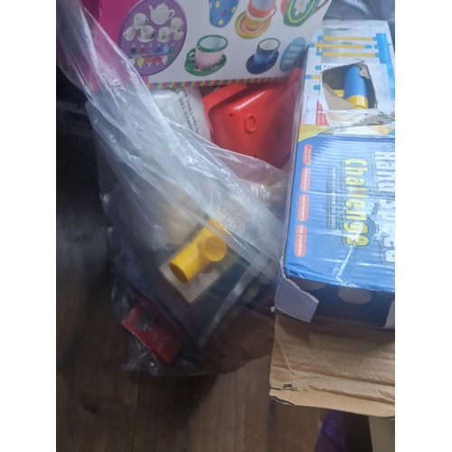 42 - Bag full of toys board games etc