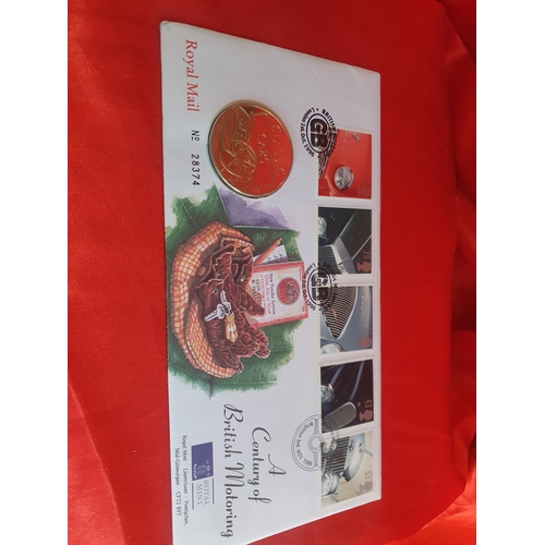 38A - A century of British motoring coin