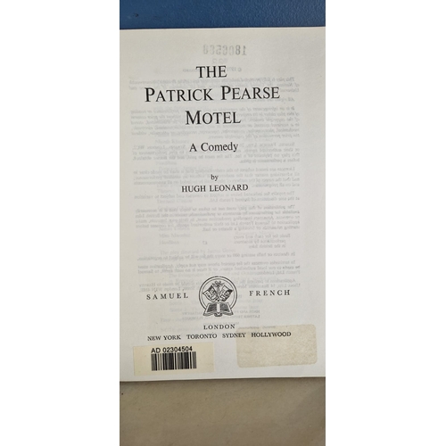 10 - The Patrick Pearse motel.  Hugh Leonard.  French's acting edition.  Very good