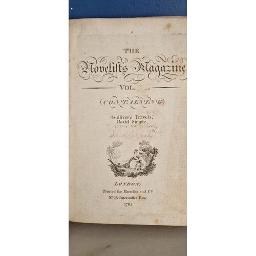 21 - The novelists magazine 1782. Containing Gullivers Travels.