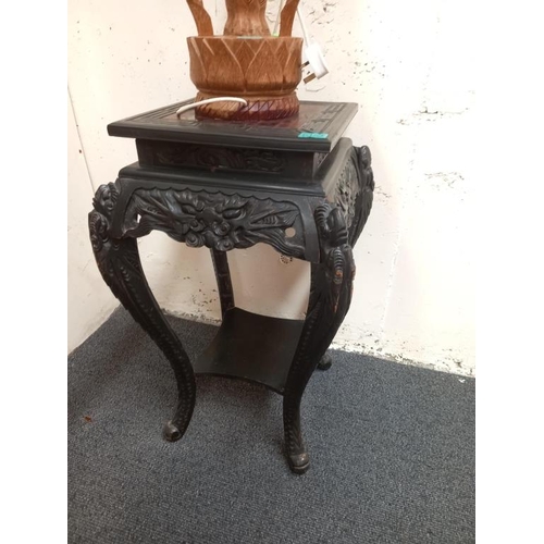 164 - Early 20th Century Oriental Jardinere Stand