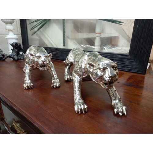 4 - Pair of Puma Figures