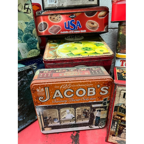 13 - Vintage Biscuit Tins