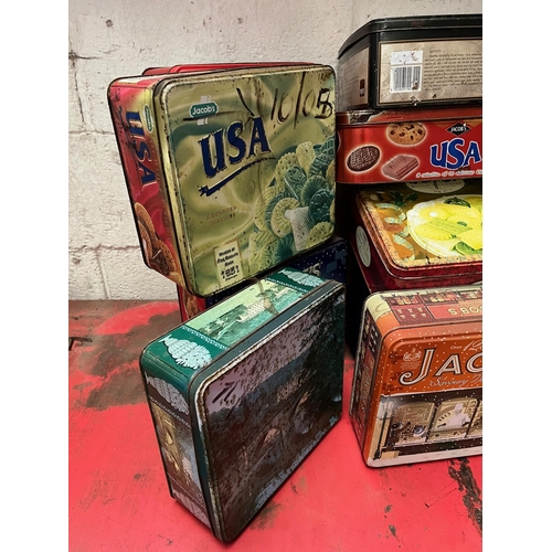 13 - Vintage Biscuit Tins