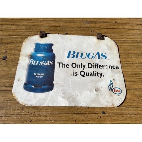 431 - Blugas sign. {34 cm W x 25 cm H}