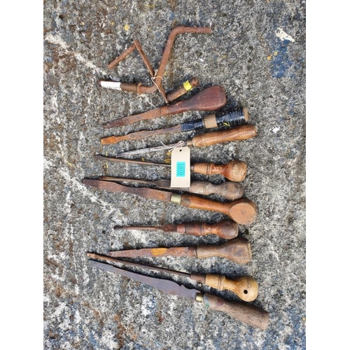 151 - Selection of carpenters tools.