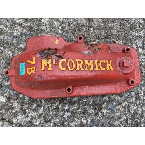 207 - McCormack Cub tractor cover.