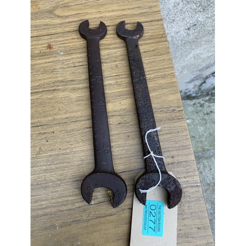 277 - Two Massey Ferguson wrenches.