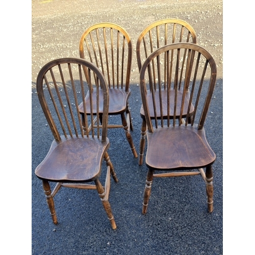 74 - 4 Windsor Chairs