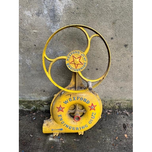 350 - Wexford Engineering fire blower. {50 cm W x 89 cm H x 20 cm D}