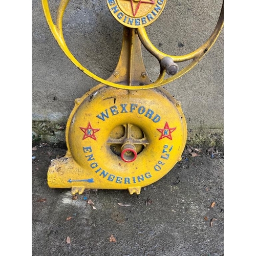 350 - Wexford Engineering fire blower. {50 cm W x 89 cm H x 20 cm D}