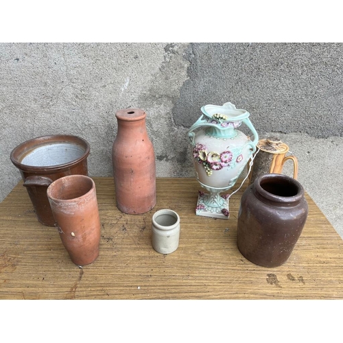 499 - Collection of earthenware etc.