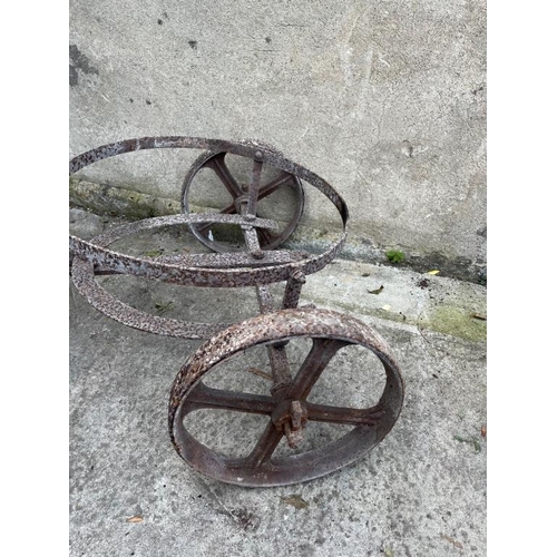 520 - Rare water cart (90cm W  x 60cm H x 140cm D)