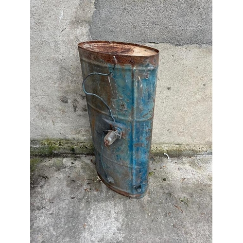 521 - Petrol tank from a High Nelly (46cm W x 100cm H)