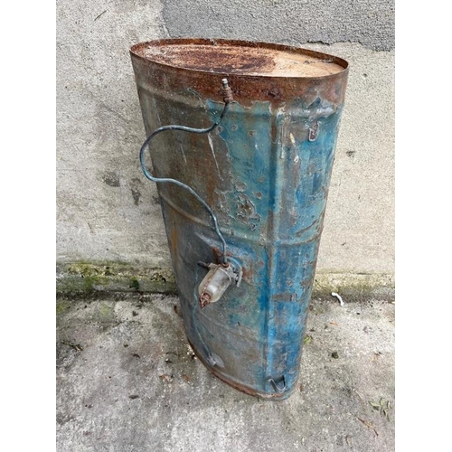 521 - Petrol tank from a High Nelly (46cm W x 100cm H)