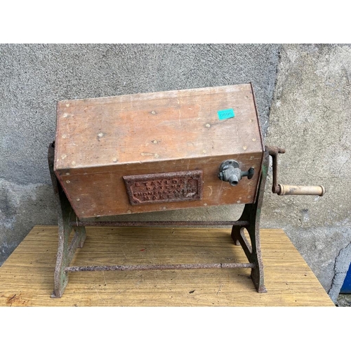 595 - Rare antique tombola. {90 cm W x 65 cm H x 40 cm D}