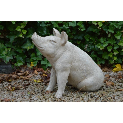 617 - Figure of a Seated Pig