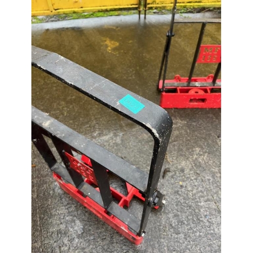 622 - Massey Ferguson weight carrier and grill guard. {60 cm W x 93 cm H x 30 cm D}