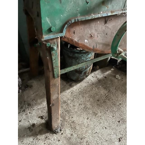 700 - Richmond & Chandler Ltd, Manchester England root cutter. {110 cm W x 135 cm H x 110 cm D}