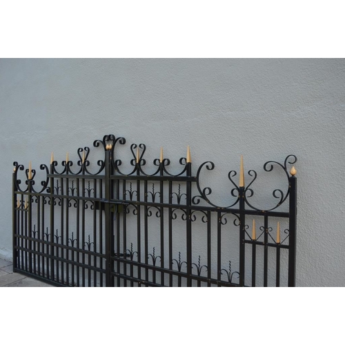 717 - Pair of Metal Entrance Gates