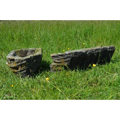 808 - Pair of Stone Troughs