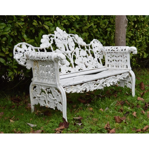 813 - Colebrokedale Cast Iron Garden Bench