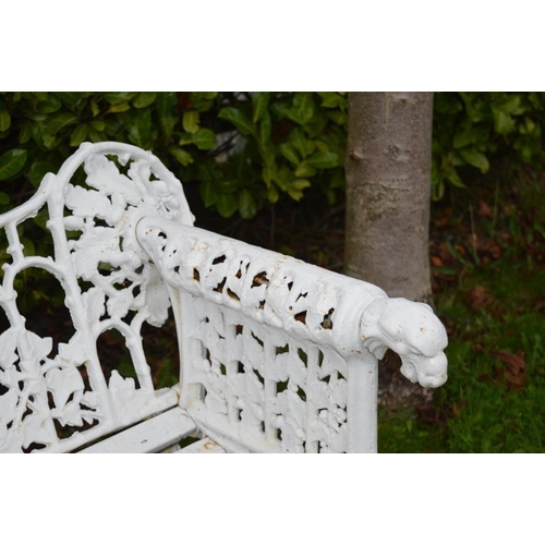 813 - Colebrokedale Cast Iron Garden Bench