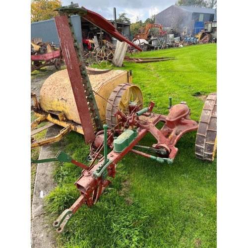 859 - Bamford early tractor mower.