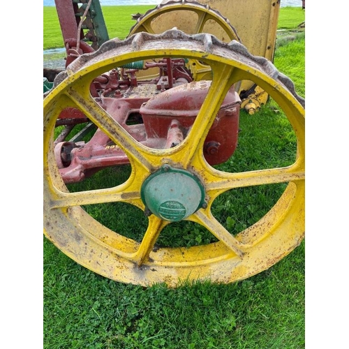 859 - Bamford early tractor mower.