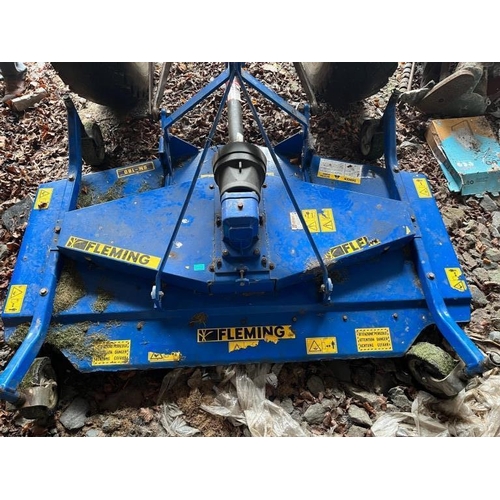 862 - Fleming 6' finish mower in perfect condition.