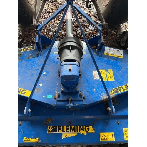 862 - Fleming 6' finish mower in perfect condition.