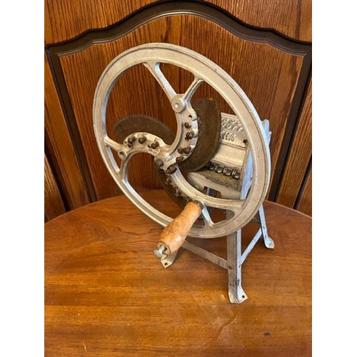 915 - L.D & Sons miniature model of a cutter. {27 cm W x 37 cm H x 23 cm D}