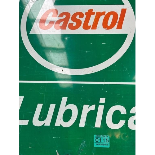 115 - Castrol Advertising Sign - Tin (180cm x 60cm)