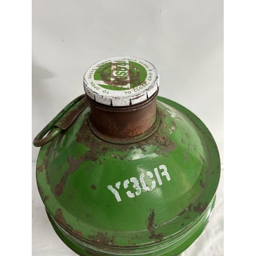 119 - Castrol 5 Gallon Vintage Petrol Can (embossed on base) - (33cm x 56cm)