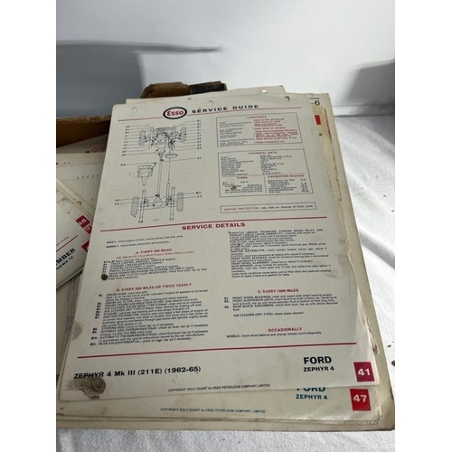 139 - Collection of Esso Motor Oil Service Guides