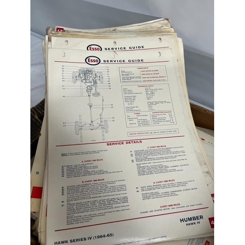 139 - Collection of Esso Motor Oil Service Guides