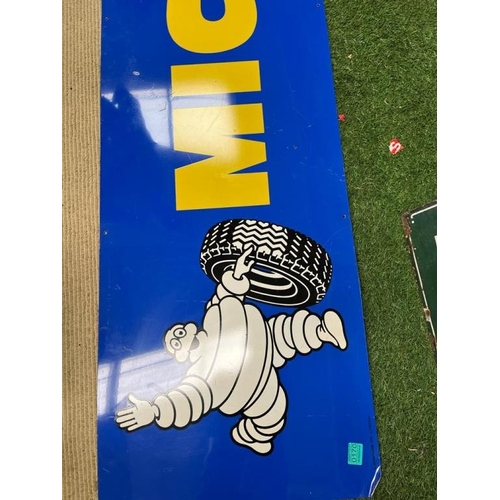 170 - Michelin Tin Sign (dated 1983) - (200cm x 50cm)