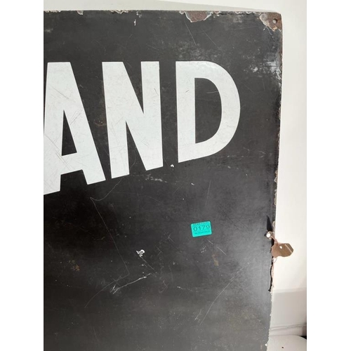 179 - Original Cleveland Enamel Petrol Sign (125cm x 76cm)